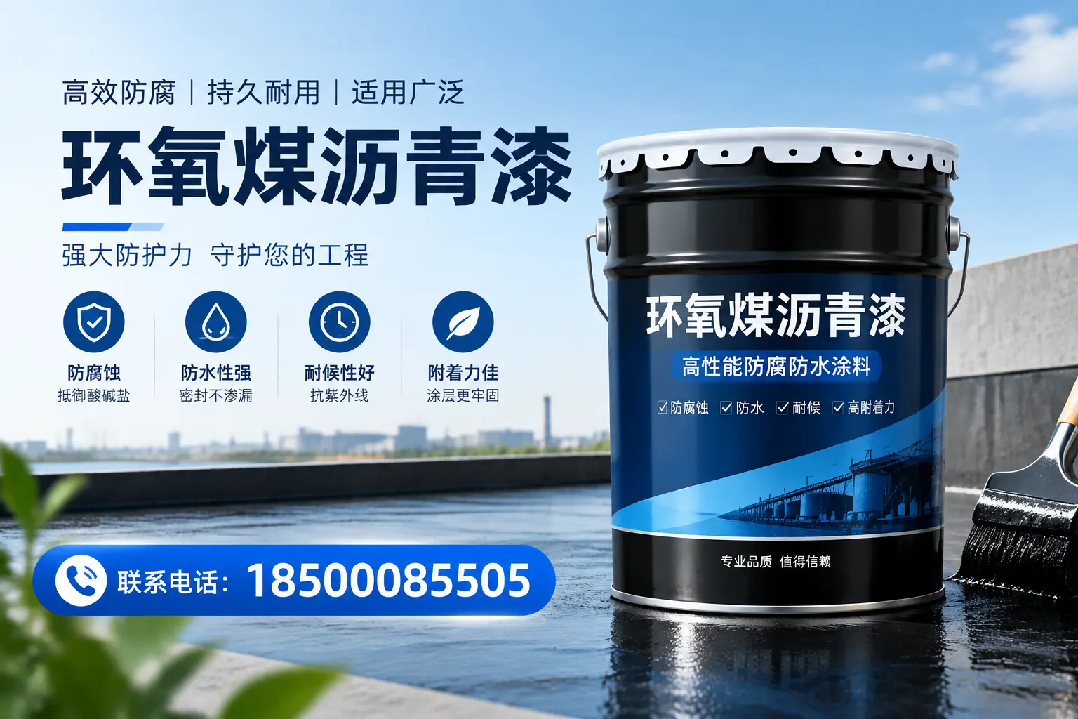 环氧煤沥青漆的施工方法详解，助力澄迈企业高效完成项目